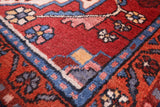 Black New Authentic Persian Nahavand Hand Knotted Wool Rug - 5' 6" X 10' 6" - Golden Nile