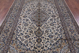 New Authentic Persian Kashan Rug - 6' 6" X 9' 9" - Golden Nile