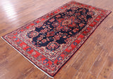 Hand Knotted New Authentic Persian Hamadan Rug - 4' 4" X 8' 6" - Golden Nile