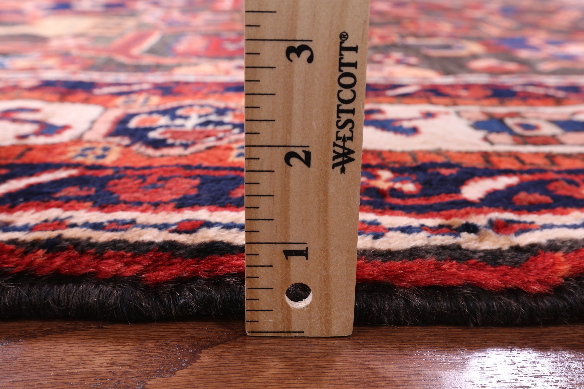 Black New Authentic Persian Nahavand Handmade Rug - 5' 4" X 10' 3" - Golden Nile