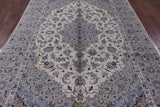 New Authentic Persian Kashan Rug - 6' 5" X 9' 11" - Golden Nile