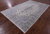 New Authentic Persian Kashan Rug - 6' 5" X 9' 11" - Golden Nile