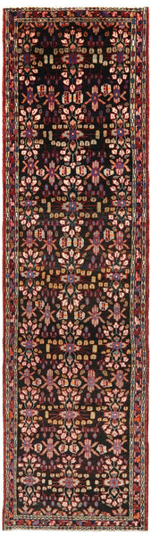 3' 5" X 12' 7" New Persian Hamadan Runner Hand Knotted Rug - Golden Nile