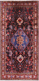 Black New Authentic Nahavand Persian Rug - 5' 5" X 11' 7" - Golden Nile