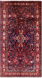 Black New Authentic Hand Knotted Persian Nahavand Rug - 5' 10" X 10' 9" - Golden Nile