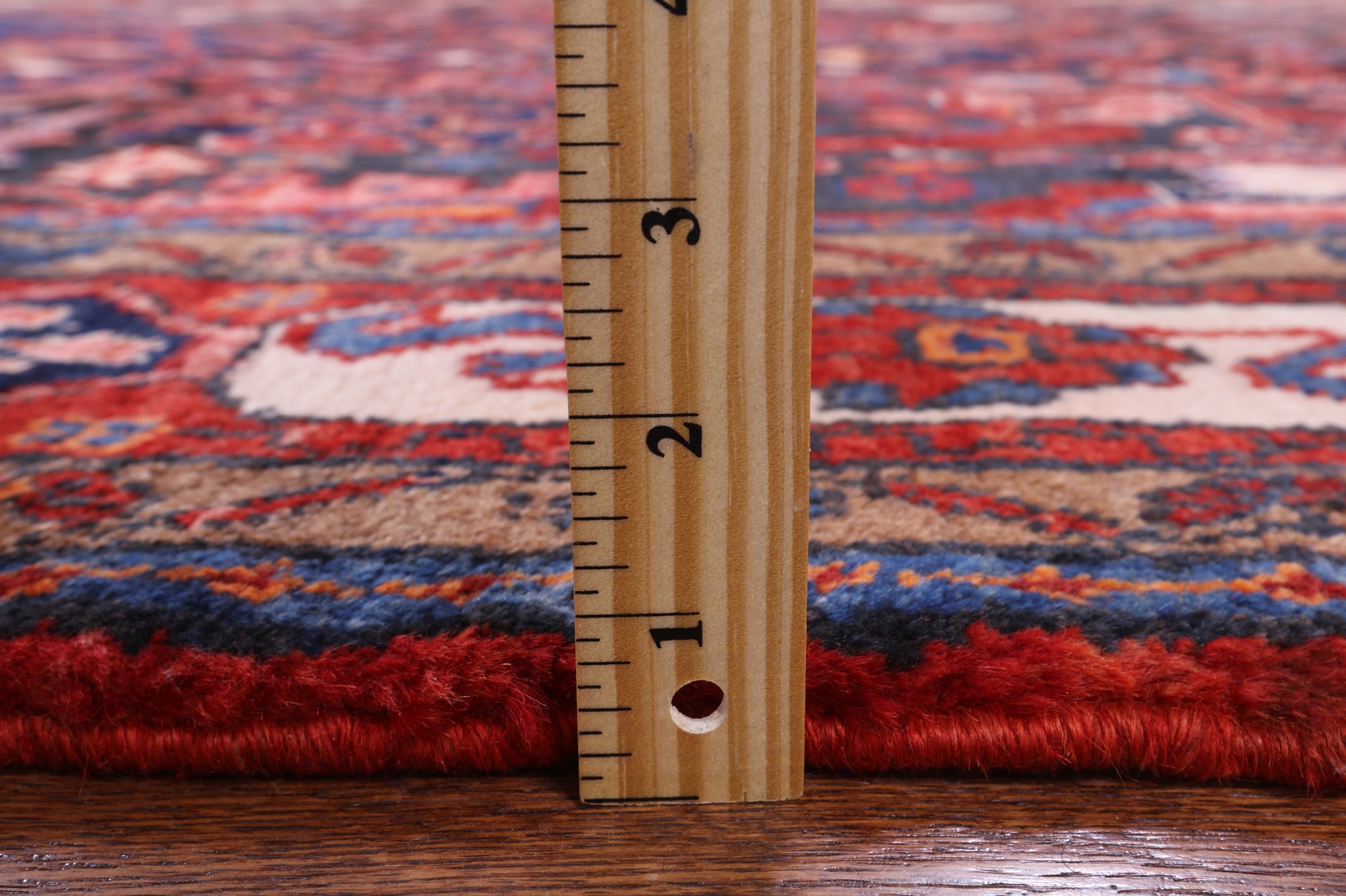 Black New Authentic Hand Knotted Persian Nahavand Rug - 5' 10" X 10' 9" - Golden Nile