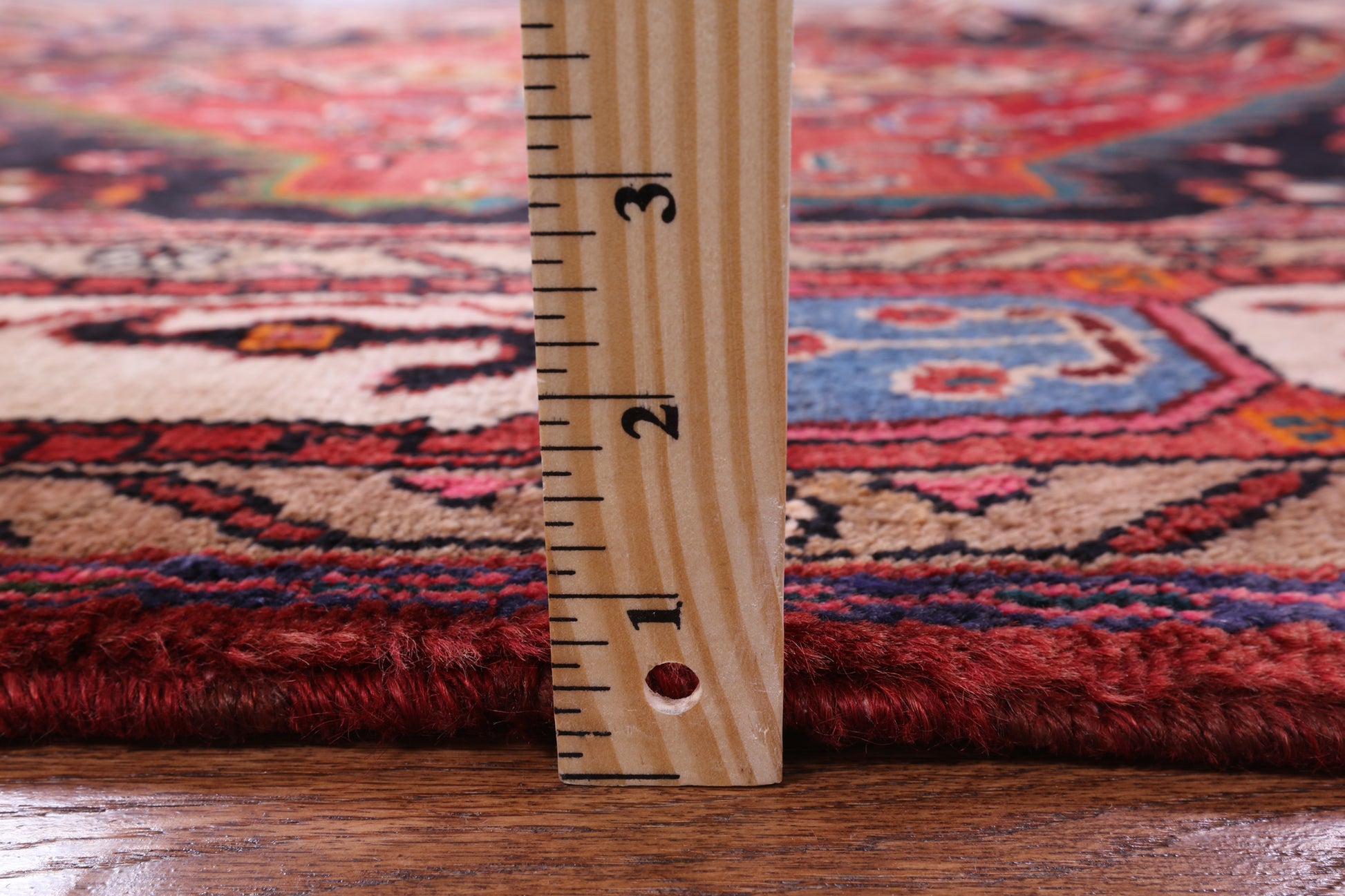 Black New Authentic Persian Hamadan Rug - 5' 0" X 10' 8" - Golden Nile