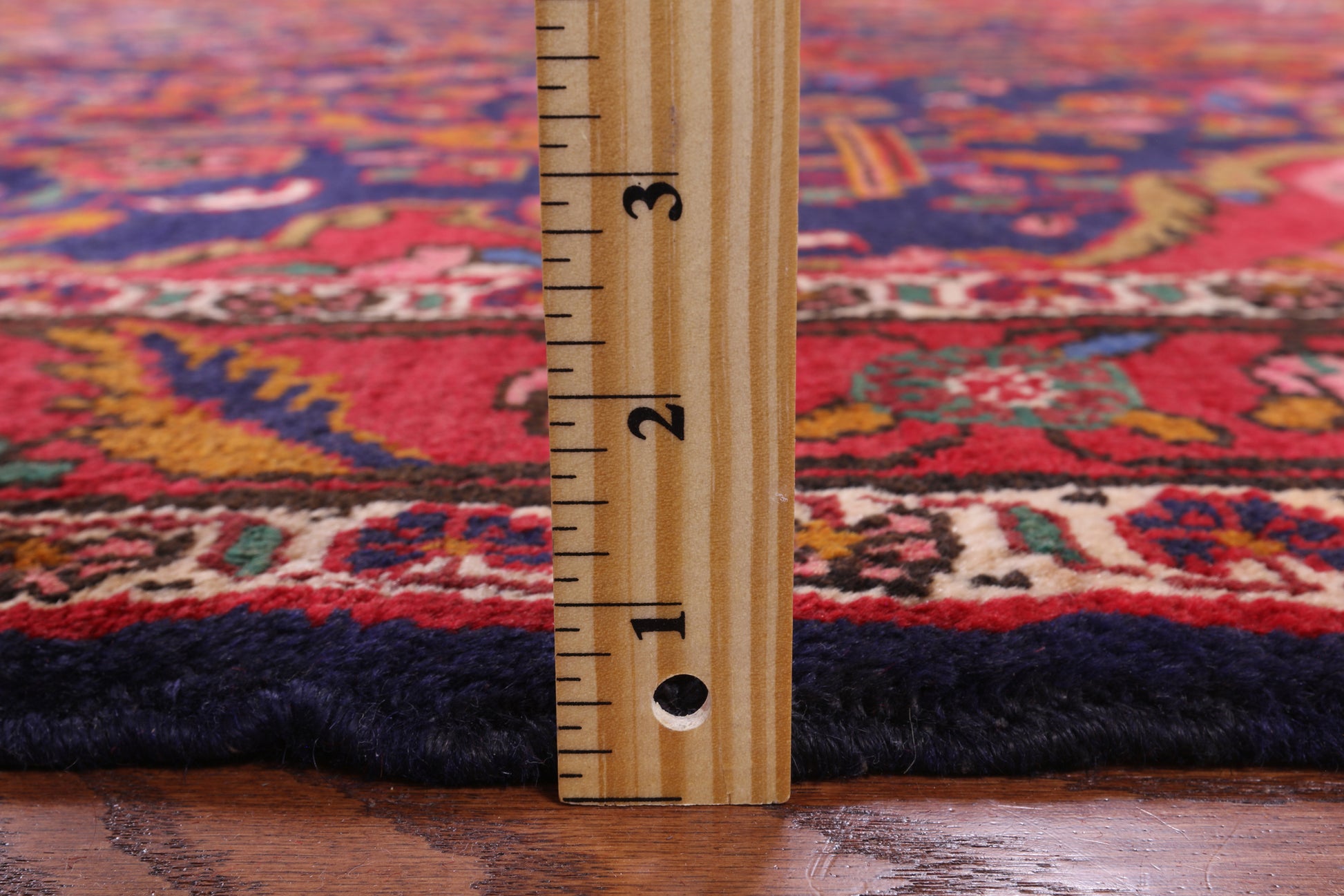 Blue New Authentic Persian Nahavand Rug - 5' 5" X 9' 8" - Golden Nile
