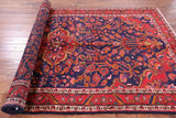 Blue New Authentic Persian Nahavand Rug - 5' 5" X 9' 8" - Golden Nile