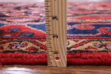 Black New Authentic Persian Nahavand Hand Knotted Rug - 5' 6" X 10' 0" - Golden Nile