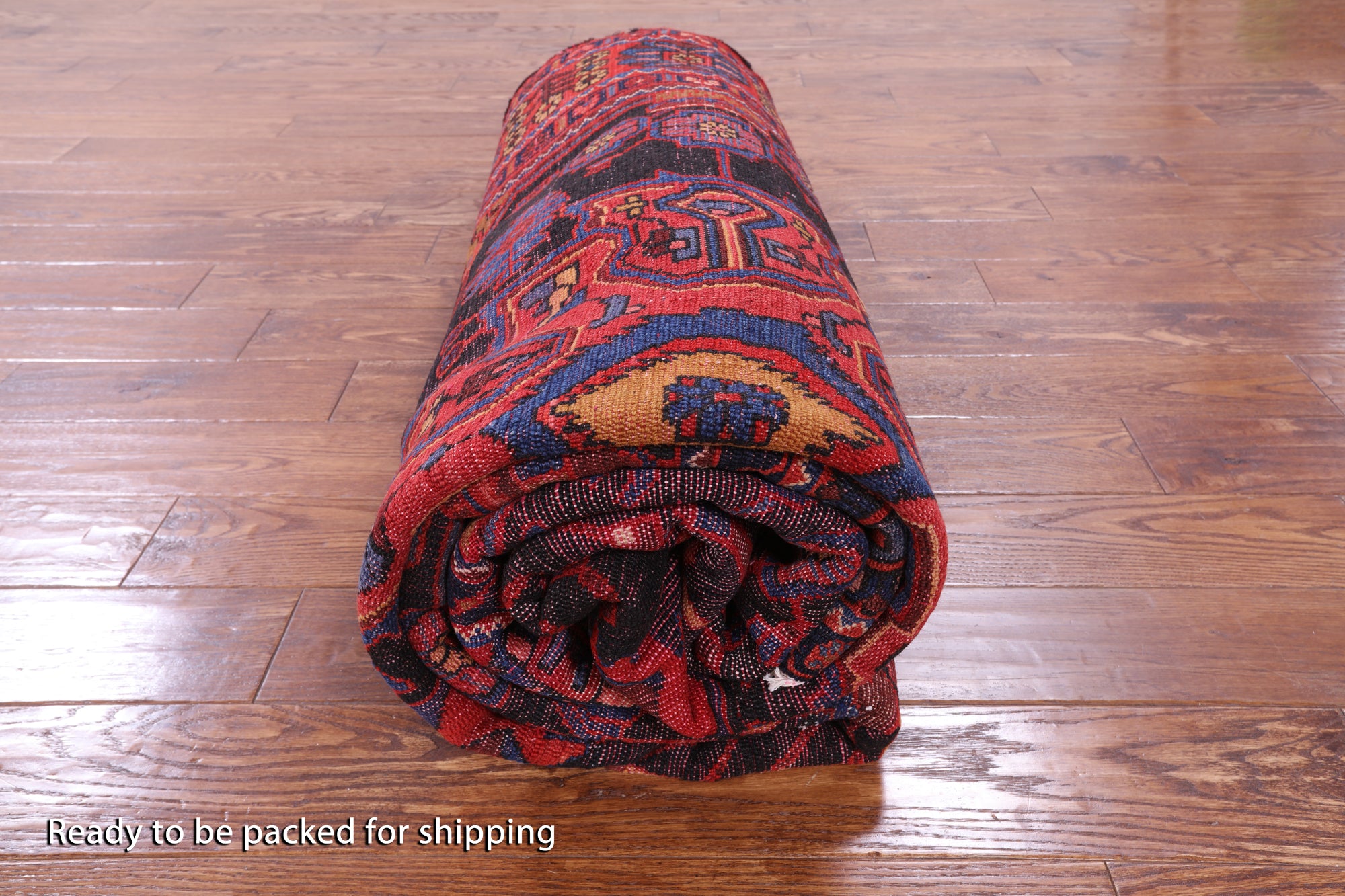 Black New Authentic Persian Nahavand Handmade Rug - 5' 9" X 10' 8" - Golden Nile