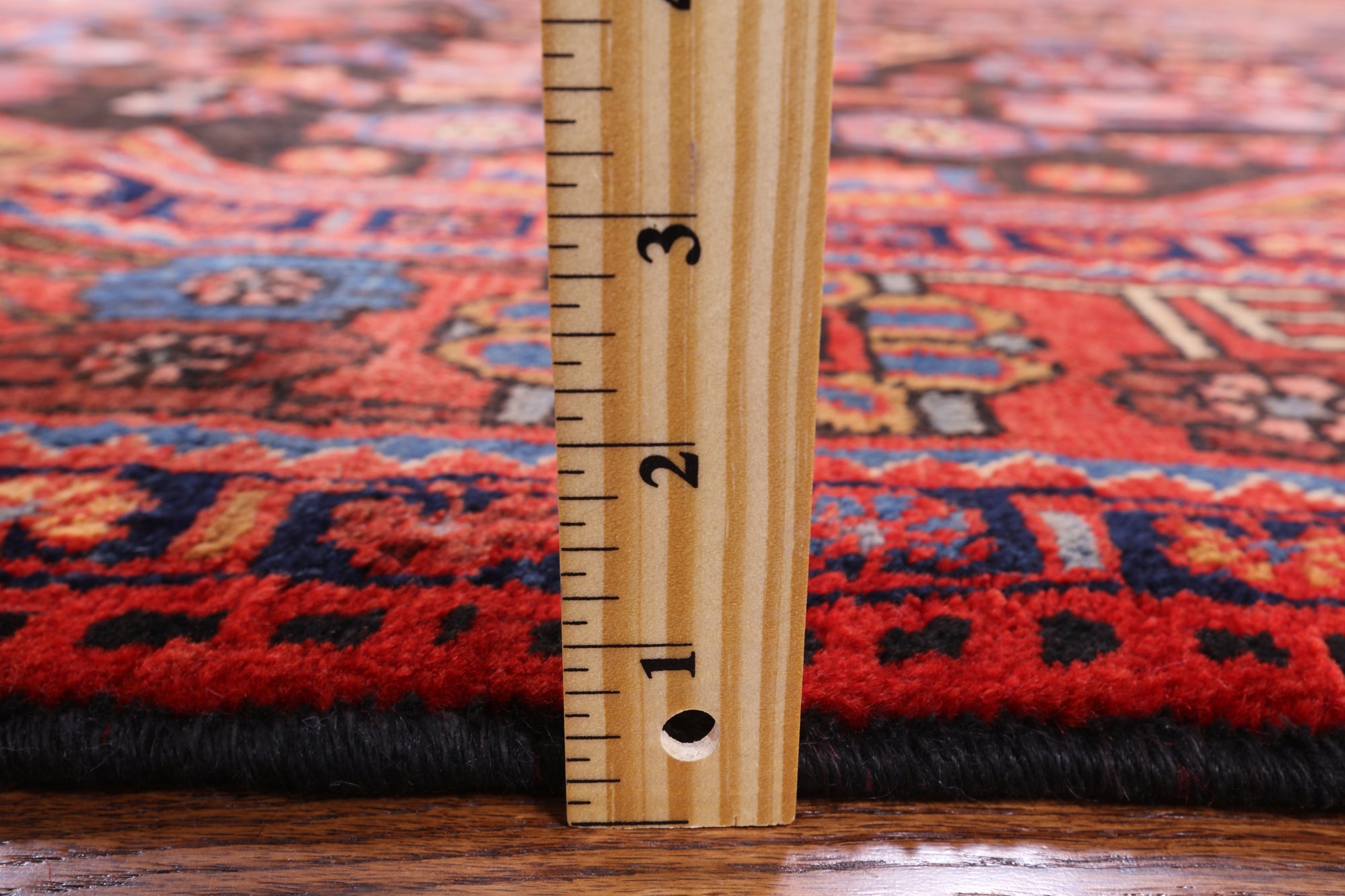Black New Authentic Persian Nahavand Handmade Rug - 5' 9" X 10' 8" - Golden Nile