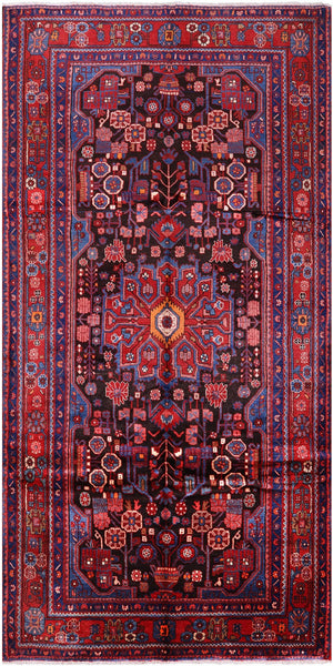 New Persian Nahavand Rug - 5' 6" X 10' 11" - Golden Nile