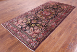 New Authentic Persian Nahavand Hand Knotted Wool Rug - 4' 9" X 9' 11" - Golden Nile