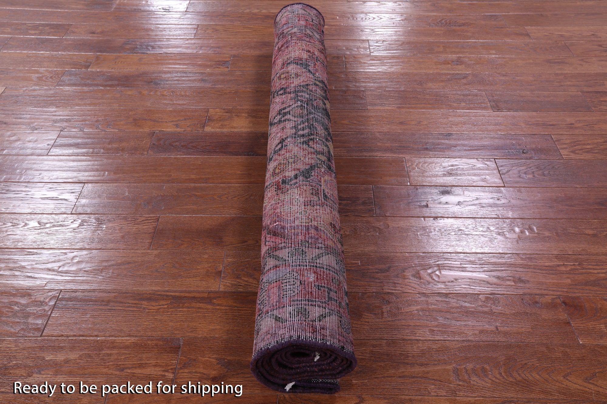 New Authentic Persian Nahavand Hand Knotted Wool Rug - 4' 9" X 9' 11" - Golden Nile
