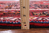 Black New Persian Authentic Hamadan Wool Rug - 5' 4" X 9' 9" - Golden Nile