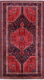 New Authentic Persian Nahavand Hand Knotted Rug - 5' 1" X 9' 0" - Golden Nile