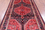 New Authentic Persian Nahavand Hand Knotted Rug - 5' 1" X 9' 0" - Golden Nile