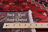 New Authentic Persian Nahavand Hand Knotted Rug - 5' 1" X 9' 0" - Golden Nile