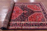 New Authentic Persian Nahavand Hand Knotted Rug - 5' 1" X 9' 0" - Golden Nile