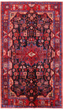 Black New Authentic Persian Nahavand Rug - 5' 4" X 9' 3" - Golden Nile