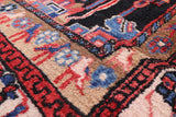Black New Authentic Persian Nahavand Wool Rug - 5' 1" X 9' 4" - Golden Nile