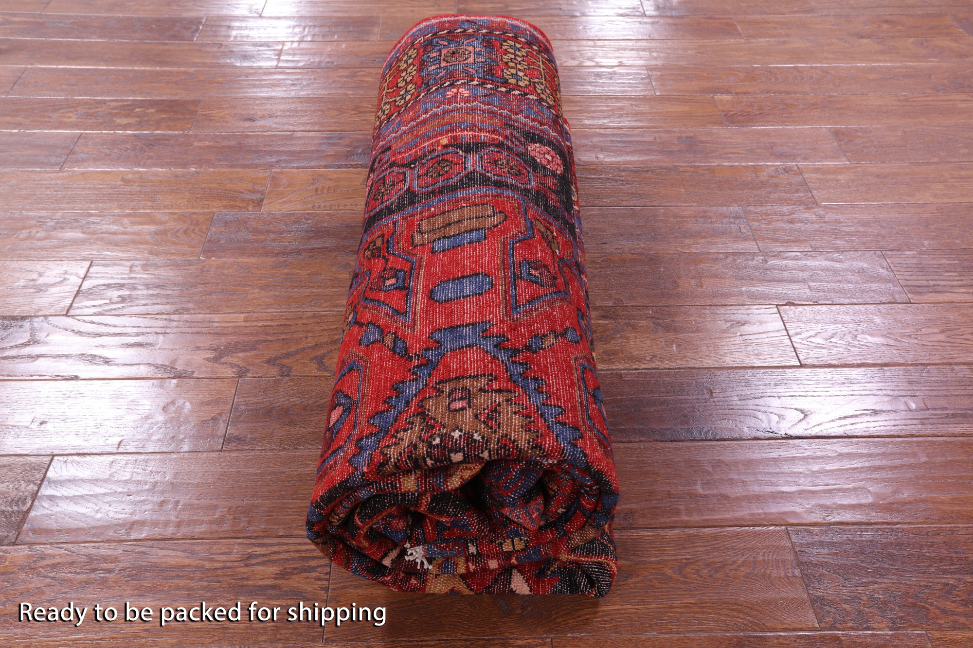 New Authentic Persian Nahavand Wool Rug - 5' 11" X 10' 10" - Golden Nile