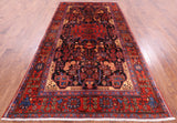 New Authentic Persian Nahavand Wool Rug - 5' 11" X 10' 10" - Golden Nile