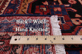 Black New Authentic Persian Nahavand Wool Rug - 5' 3" X 9' 0" - Golden Nile