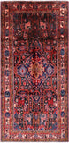 Authentic Persian Nahavand Wool Rug - 5' 5" X 11' 1" - Golden Nile