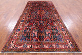 Authentic Persian Nahavand Wool Rug - 5' 5" X 11' 1" - Golden Nile