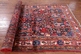 Authentic Persian Nahavand Wool Rug - 5' 5" X 11' 1" - Golden Nile