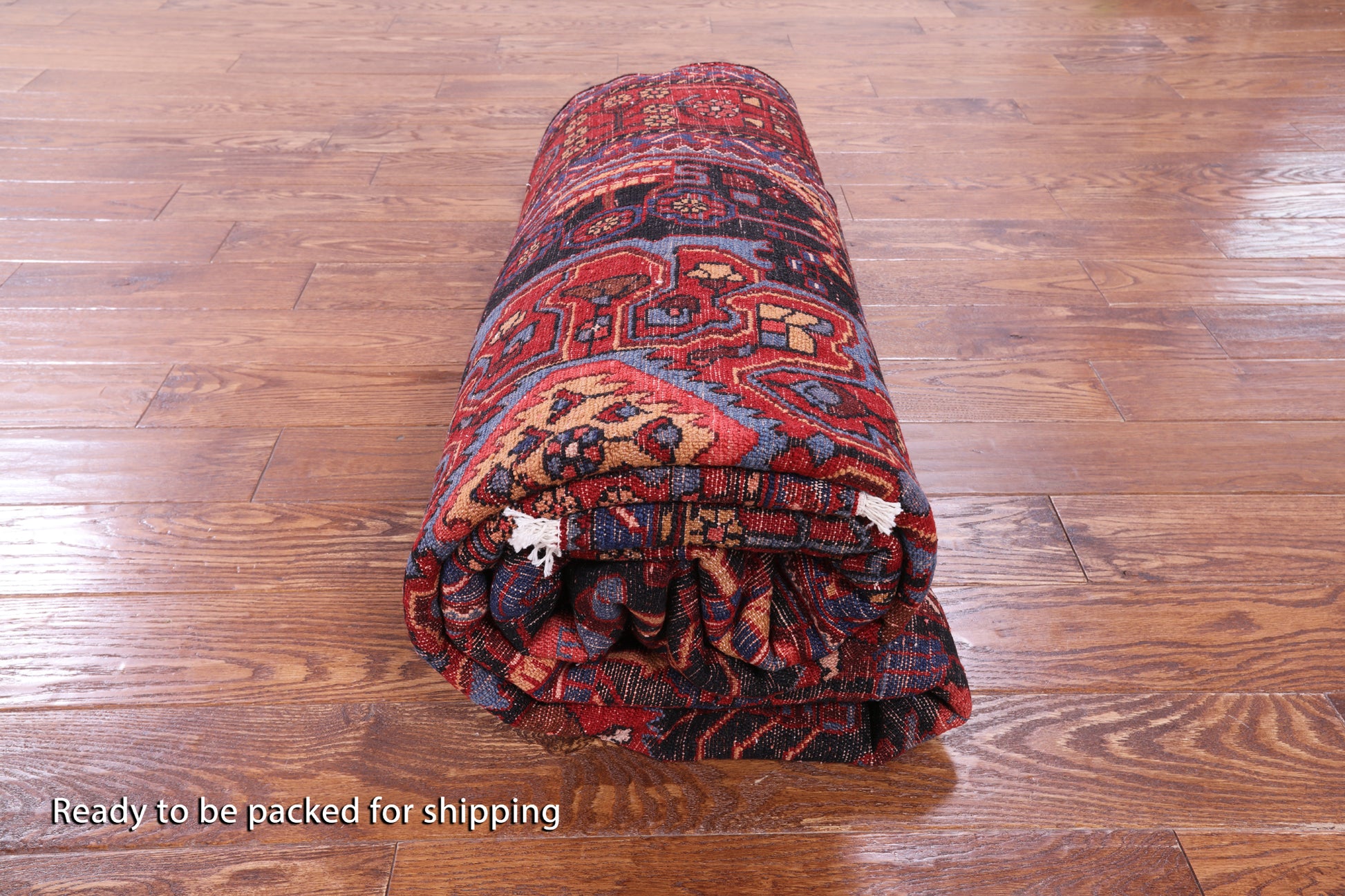 Black New Authentic Persian Nahavand Handmade Wool Rug - 5' 8" X 9' 10" - Golden Nile