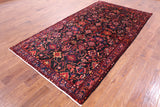 Black New Authentic Persian Nahavand Rug - 5' 3" X 9' 6" - Golden Nile