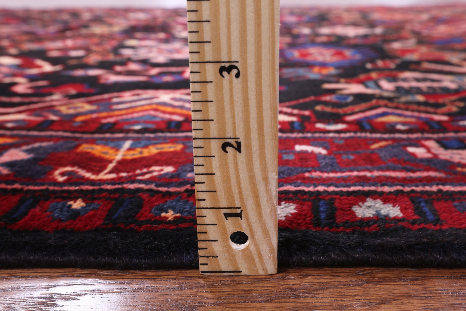 Black New Authentic Persian Nahavand Rug - 5' 3" X 9' 6" - Golden Nile