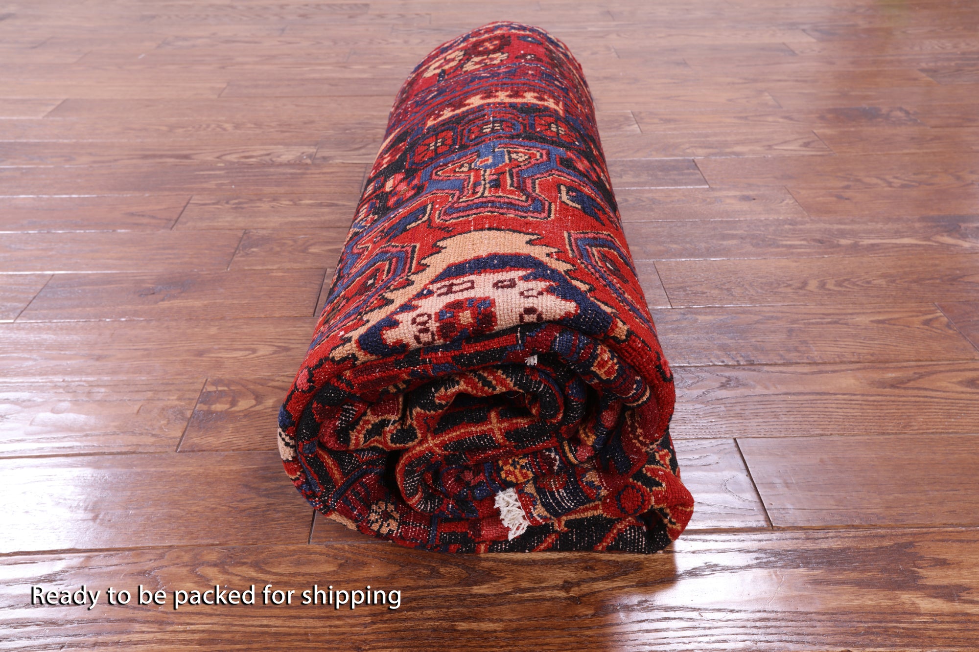 Black New Persian Authentic Nahavand Hand Knotted Rug - 5' 5" X 10' 8" - Golden Nile