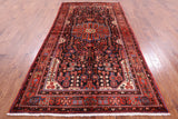 Black New Handmade Authentic Persian Nahavand Rug - 5' 5" X 10' 2" - Golden Nile