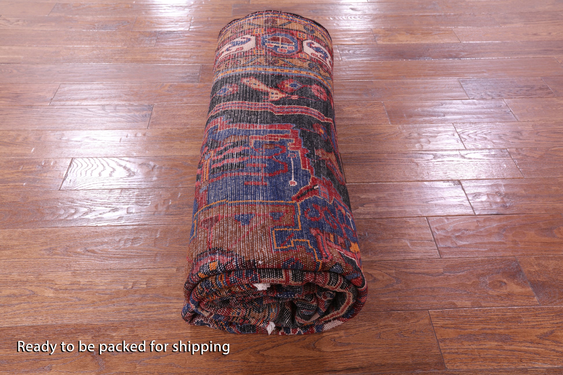 Black New Authentic Persian Nahavand Rug - 5' 6" X 11' 4" - Golden Nile