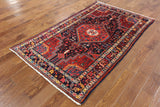 4' X 6' 8" New Persian Nahavand Hand Knotted  Rug - Golden Nile