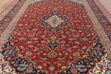 New Hand Knotted Persian Kashan Wool Rug 9' 10" X 13' 3" - Golden Nile