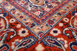New Authentic Hand Knotted Mashad Persian Rug - 9' 10" X 13' 0" - Golden Nile