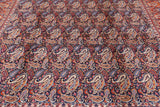 New Authentic Hand Knotted Mashad Persian Rug - 9' 10" X 13' 0" - Golden Nile