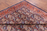 New Authentic Hand Knotted Mashad Persian Rug - 9' 10" X 13' 0" - Golden Nile