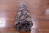 Blue New Hand Knotted Persian Kashan Rug 10' 1" X 13' 6" - Golden Nile