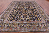 Blue New Hand Knotted Persian Kashan Rug 10' 1" X 13' 6" - Golden Nile
