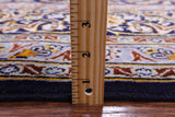 Blue New Hand Knotted Persian Kashan Rug 10' 1" X 13' 6" - Golden Nile