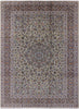 New Authentic Persian Kashan Handmade Area Rug - 9' 8" X 13' 3" - Golden Nile