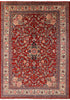 New Persian Sarouk Hand Knotted Area Rug 9' 8" X 13' 2" - Golden Nile