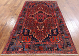 New 5' 2" X 8' 9" Authentic Persian Bijar Oriental Rug - Golden Nile