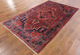 New 5' 2" X 8' 9" Authentic Persian Bijar Oriental Rug - Golden Nile